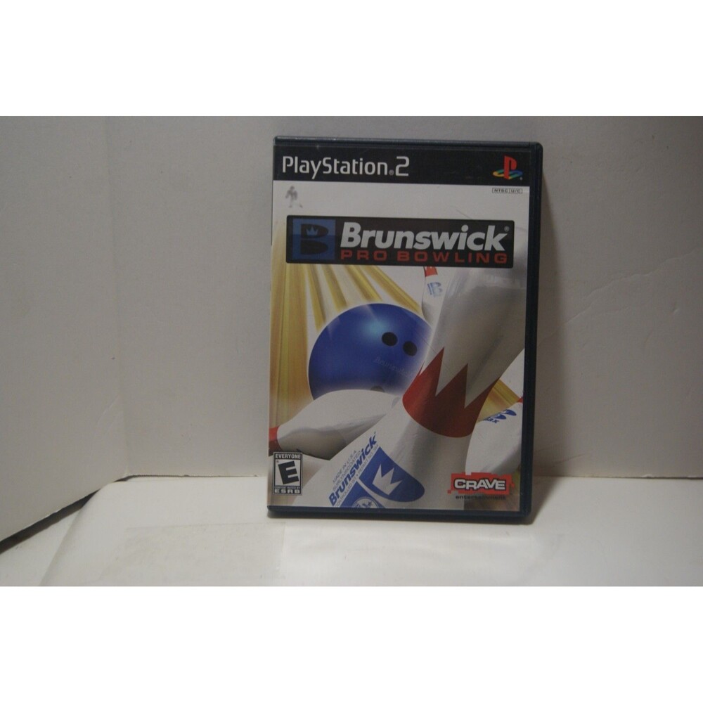 Brunswick Pro Bowling PS2 (Sony PlayStation 2 Video Game, 2007) Complete Bowling